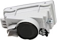 Front, Driver Side Halogen Fog Light, Without bulb(s)