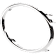 Driver Side Fog Light Trim, Chrome