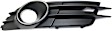 Front, Passenger Side Fog Light Trim, Black, without S-Line Package, with Adaptive Cruise Control