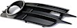 Front, Passenger Side Fog Light Trim, Black, without S-Line Package, with Adaptive Cruise Control