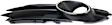 Front, Passenger Side Fog Light Trim, Black, without S-Line Package, with Adaptive Cruise Control