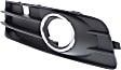 Front, Driver Side Fog Light Trim, Black, with Chrome Trim, with Sport Package