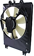 A/C Condenser Fan - Passenger side Fan Blade, Motor and Shroud, Base Model, 6 Cyl., 3.7L Engine