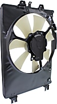 A/C Condenser Fan - Passenger side Fan Blade, Motor and Shroud, Base Model, 6 Cyl., 3.7L Engine