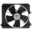 2009-2014 Acura TL - Radiator Fan - Driver Side Fan Blade, Motor and Shroud