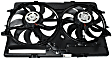 OE Replacement Radiator Fan, Dual fan