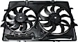 OE Replacement Radiator Fan, Dual fan