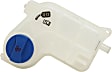 Coolant Reservoir, 1.8L/2.0L/3.2L Engine, 2.5L Capacity, With Cap, Single tube