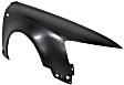Front, Passenger Side Fender, Aluminum