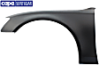 Front, Driver Side Fender, Primed, CAPA Certified