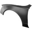 Front, Driver Side Fender, Steel