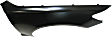 Front, Passenger Side Fender, Aluminum