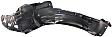 Front, Passenger Side Fender Liner, Base Model, FWD