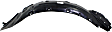  Front, Passenger Side Fender Liner, Inner Panel