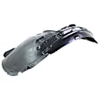 Front, Driver Side Fender Liner, Without S-Line Package, CAPA CERTIFIED