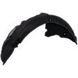 Front, Driver Side, Rear Section Fender Liner