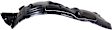 Front, Driver Side Fender Liner, With Lane Keep Assist, 6 Cyl., 3.5L Engine