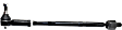 Driver Side Tie Rod Assembly, Includes Inner and Outer Tie Rod Ends