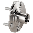 Front, Driver or Passenger Side or (Rear, MDX/Pilot) Wheel Hub, 5 Lugs, Without Bearing