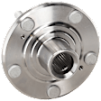 Front, Driver or Passenger Side or (Rear, MDX/Pilot) Wheel Hub, 5 Lugs, Without Bearing