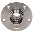 Rear, Driver or Passenger Side Wheel Hub, With Bearing, 5 x 4.4 in. Bolt Pattern