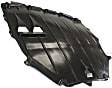 Front Engine Splash Shield, Coupe
