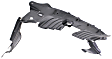 Front Engine Splash Shield, 4 Cyl., 2.0L Engine