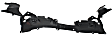 Front Bumper Splash Shield, Underneath Cover