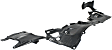 Front Bumper Splash Shield, Underneath Cover