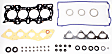 Cylinder Head Gasket, 4 Cyl., 1.8L Engine, Head Bolts Not Included
