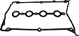 Valve Cover Gasket, 4 Cyl., 1.8L Engine, Rubber Material, without Grommets