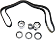 Timing Belt Kit, 6 Cyl., GAS, Interference Engine Application, Does Not Include Camshaft Tensioner Hydraulic Assembly