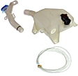 Washer Reservoir, With Pump, 6 Cyl., 3.5L Engine