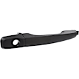 Front, Passenger Side Primed Exterior Door Handle, With Key Hole, Sedan