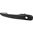 Front, Driver Side Primed Exterior Door Handle, With Key Hole, Sedan