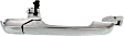 Front, Passenger Side Chrome Exterior Door Handle, Without Key Hole