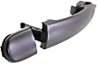 Front, Passenger Side or Rear, Driver or Passenger Side Primed Exterior Door Handle, Without Key Hole