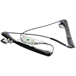 Front, Passenger Side Power Window Regulator, Without Motor