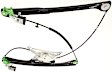 Front, Passenger Side Power Window Regulator, Without Motor