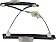 Front, Driver Side Power Window Regulator, Without Motor