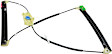 Front, Passenger Side Power Window Regulator, Without Motor