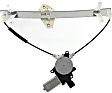 Front, Passenger Side Window Regulator, Power, Base Model, 4 Cyl., 2.4L Engine