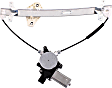 Front, Driver Side Window Regulator, Power, Base Model, 4 Cyl., 2.4L Engine