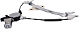 Front, Driver Side Window Regulator, Power, Base Model, 4 Cyl., 2.4L Engine