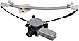Front, Driver Side Window Regulator, Power, Base Model, 4 Cyl., 2.4L Engine
