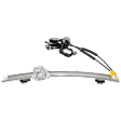 1998 Acura CL - Front, Driver Side Power Window Regulator, With Motor