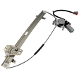 Front, Driver Side Window Regulator, Power, With 6-Prong Connector, 6 Cyl., 3.5L Engine