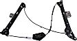 Front, Passenger Side Power Window Regulator, Without Motor