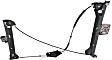 Front, Passenger Side Power Window Regulator, Without Motor