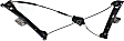 Front, Driver Side Power Window Regulator, Without Motor